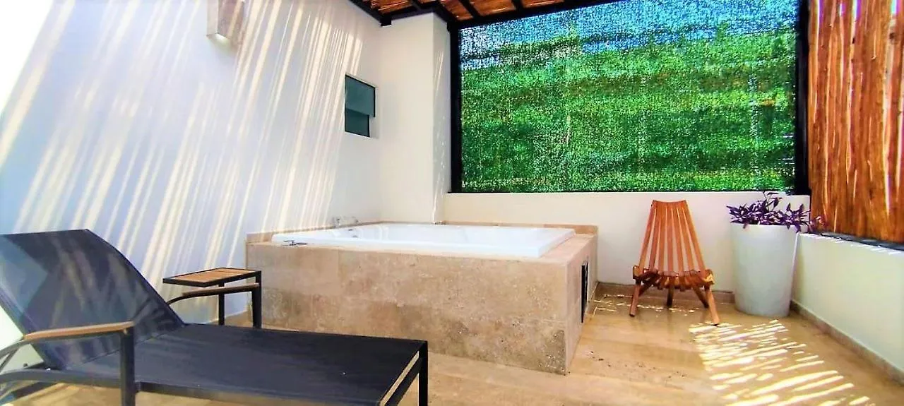 2 Story With Spatub, Oceanview Roof Pool & Gym Onsite Playa del Carmen Holiday home
