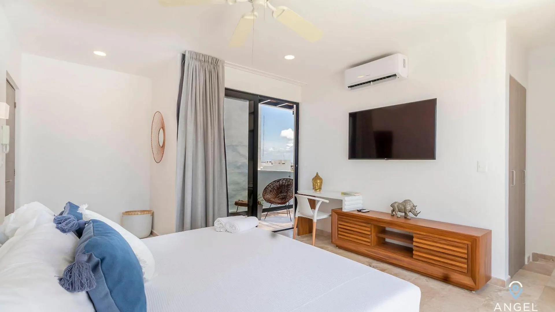 2 Story With Spatub, Oceanview Roof Pool & Gym Onsite Playa del Carmen 0*,